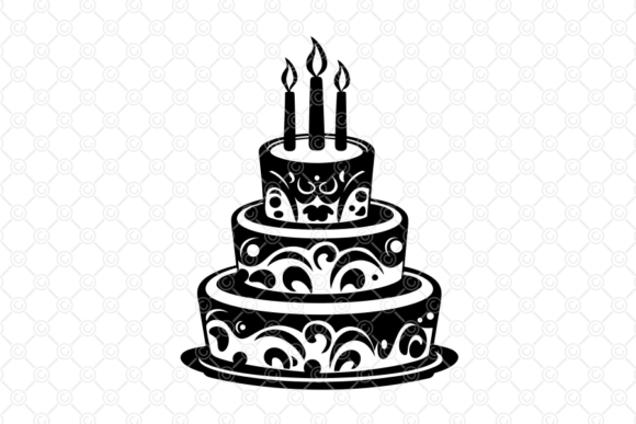 Download Birthday Cake SVG, Happy Birthday, 004 - Birthday cake svg Collection
