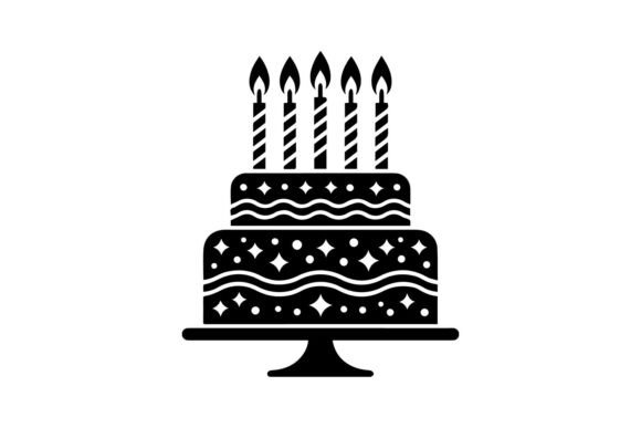 Download **Birthday Cake Silhouette Svg Bundle** - Birthday cake silhouette svg Collection