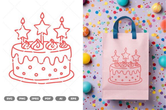 Download Birthday Cake SVG &amp; Clipart - Birthday cake svg Collection