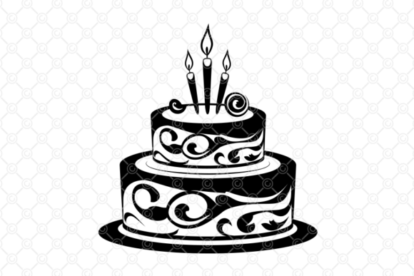 Download Birthday Cake SVG, Happy Birthday, 034 - Birthday cake svg Collection