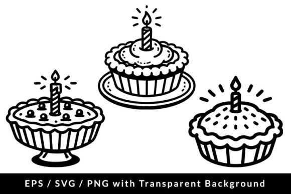 Download Birthday Cake Outline SVG EPS PNG - Cake outline svg Collection