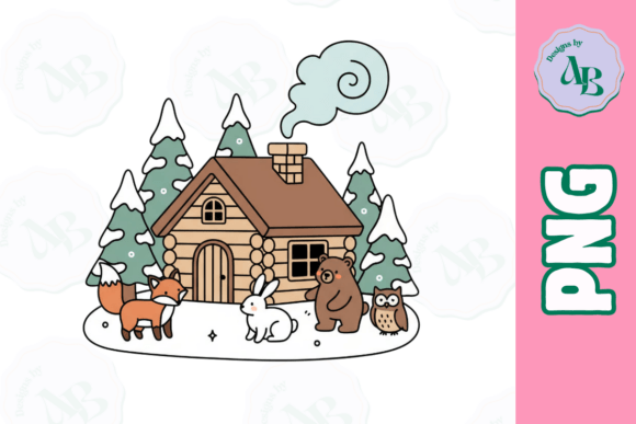 Download Cute Winter Christmas Woodlands Animals - Woodlands Collection
