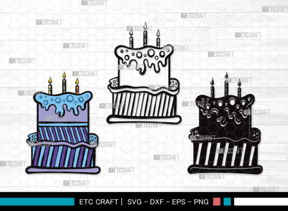 Download Birthday Cake SVG Cut File - Birthday cake svg Collection