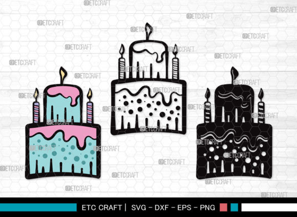 Download Birthday Cake SVG Cut File - Birthday cake svg Collection