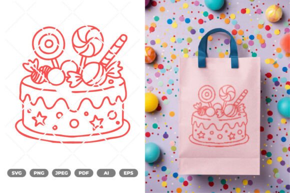 Download Birthday Cake SVG &amp; Clipart - Birthday cake svg Collection