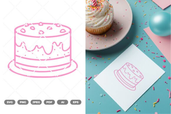Download Birthday Cake SVG &amp; Clipart - Birthday cake svg Collection